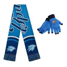 Женский комплект перчаток и шарфа Oklahoma City Thunder Unbranded