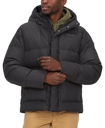 Мужская стеганая куртка-пуховик с капюшоном и молнией во всю длину Stockholm Marmot