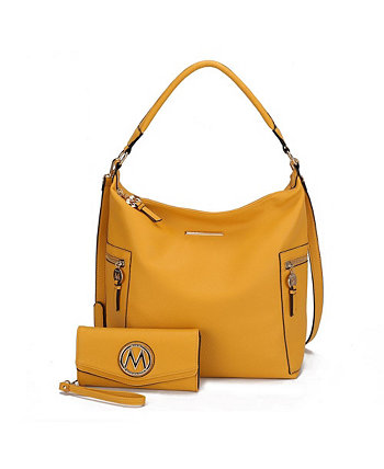 Ophelia Hobo Bag with Wallet by Mia K MKF Collection