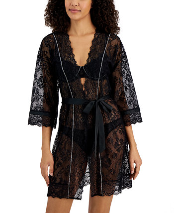 Women's Embellished Lace Robe, Created for Macy's I.N.C. International Concepts
