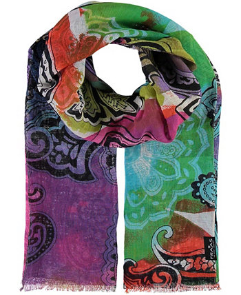 Женский шарф с мистическим узором пейсли FRAAS