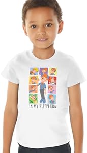 Blippi in My Blippi Era Kids T Shirt for Youth Boys and Girls Collection Popfunk