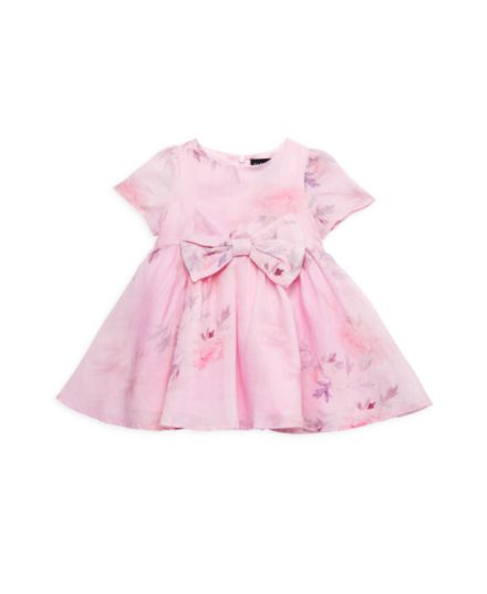 Baby Girl#8217;s &amp; Платье Little Girl с бантом и цветочным жасмином Bardot Junior