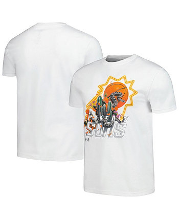 Мужская и женская футболка NBA x Kathy Ager White Phoenix Suns Identify Artist Series