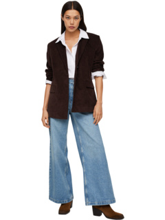 Широкие джинсы Fabiola с высокой посадкой MANGO