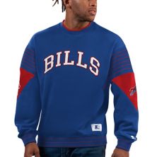 Мужской стартовый пуловер Royal Buffalo Bills с капюшоном Starter