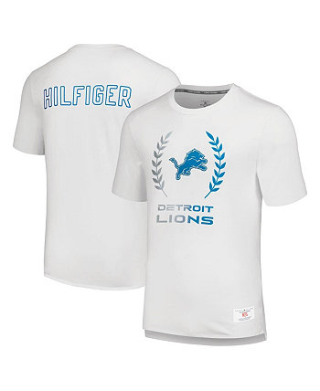 Мужская белая футболка Detroit Lions Miles Tommy Hilfiger