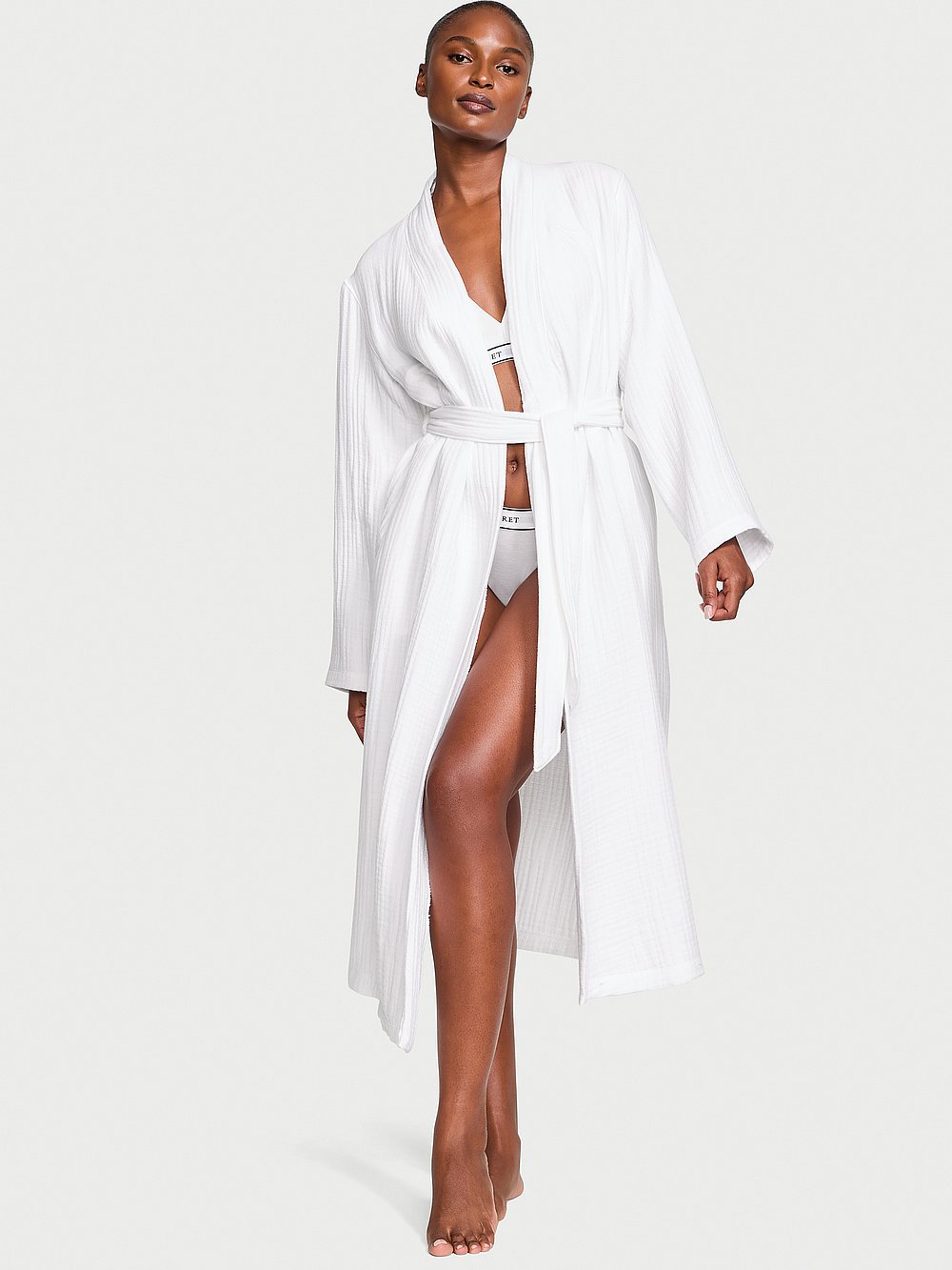 Cotton Gauze Spa Robe Victoria's Secret