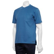 Мужская футболка Smith's Workwear из хлопка с круглым вырезом и удлиненным хвостом Smith's Workwear