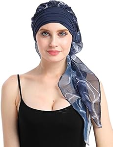 Ободок и повязка для волос FocusCare Chemo Headwear Тюрбаны для женщин с длинными волосами FocusCare