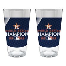 Набор стаканов для пинты Houston Astros World Series Champions 2022 Unbranded