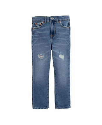 Прямые джинсы до щиколотки с высокой посадкой для больших девочек Levi's®
