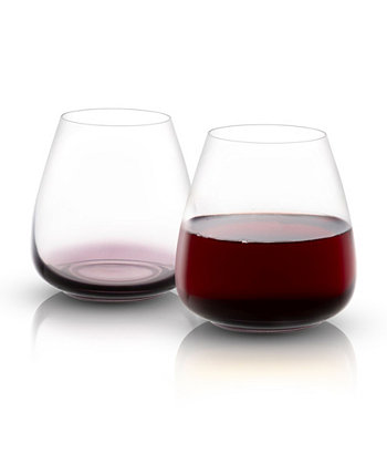 Набор бокалов для красного вина Black Swan без стебля из 4 шт. JoyJolt