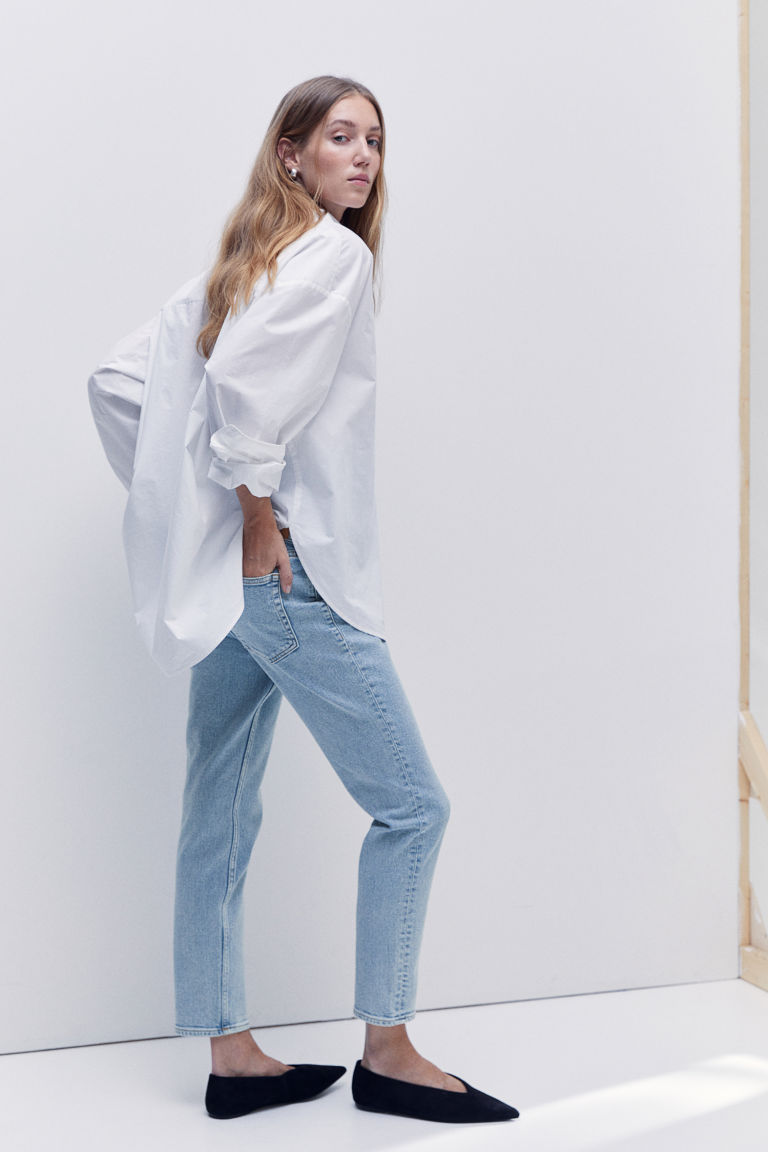 Узкие джинсы до щиколотки MAMA H&M