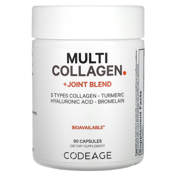Мульти Коллаген + Смесь для Суставов - 90 капсул - Codeage Codeage