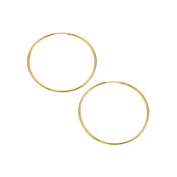 Серьги-кольца Endless из 18-каратного золота Vermeil SHASHI
