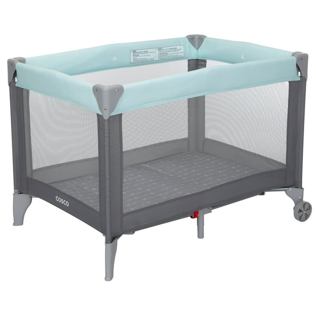 Cosco Kids Funsport Portable Compact Baby Play Yard with Carry Bag, Gray Arrows Cosco Kids