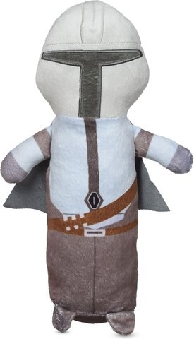 Fetch For Pets Star Wars Mandalorian Mando Bobo Plush Squeaky Dog Toy Fetch FOR PETS