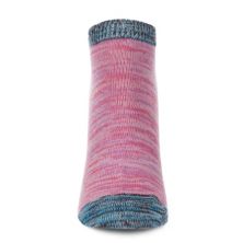 Color Blend Soft-Fit Cotton-Rich Low Cut Socks MEMOI
