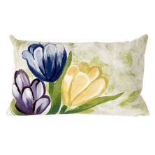 Liora Manne Visions III Tulips Продолговатая декоративная подушка для дома и улицы Liora Manne