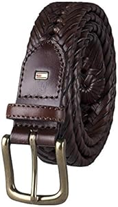 Tommy Hilfiger Men's Braided Everyday Casual Belt Tommy Hilfiger