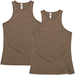 American Apparel Women's CVC Racerneck Tank, Style G101CVC, 2-Pack American Apparel