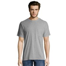 Big & Tall Hanes® Workwear 2 пары футболок X-Temp Fresh IQ с круглым вырезом и карманами Hanes