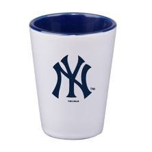New York Yankees 2oz. Inner Color Ceramic Cup The Memory Company