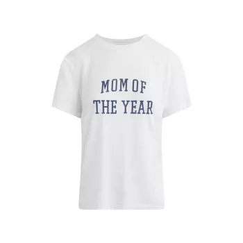 ''Mom Of The Year'' Classic Collegiate T-Shirt FAVORITE DAUGHTER