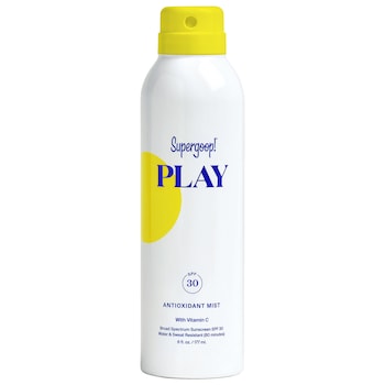 PLAY Антиоксидантный солнцезащитный спрей для тела SPF 30 Supergoop!