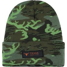 Men's Nike Camo Texas Longhorns Veterans Day Cuffed Knit Hat Nitro USA