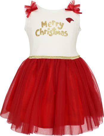 Merry Christmas Tulle Dress Popatu