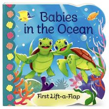 Детская настольная книжка-раскладушка «Дверной пресс для коттеджа» «Дети в океане» COTTAGE DOOR PRESS