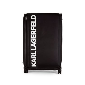 28-дюймовый чемодан с логотипом Karl Lagerfeld Paris