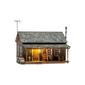 Woodland Scenics BR4955 N B/U Rustic Cabin Woodland Scenics