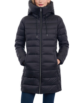 Компактное пуховое пальто Petite с капюшоном Michael Kors