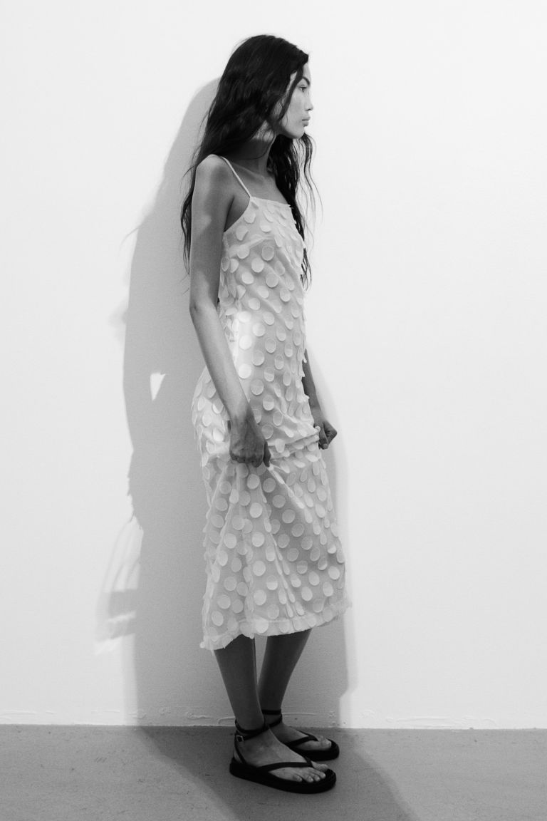 Женское Платье в Жаккардовом Ткани H&M H&M