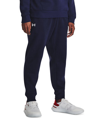 Men's Rival Tapered-Fit Fleece Joggers Under Armour