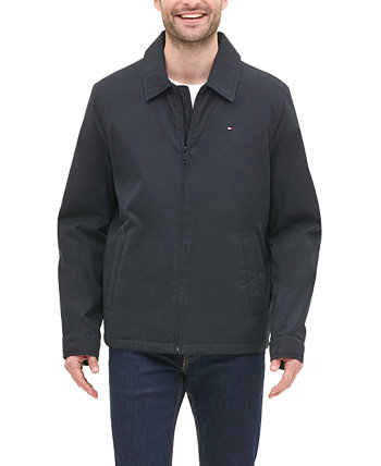 Мужская классическая куртка из микроволокна с начинкой на молнии спереди Tommy Hilfiger