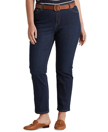Прямые джинсы большого размера со средней посадкой Ralph Lauren
