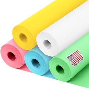 Kraft Paper Set 12" x 1200" (100 ft) Red, White, and Blue Patriotic Kraft Paper Rolls for Independence Day, Memorial Day, Veterans Day Crafts, and DIY Projects - American Style Gift Wrapping Paclord