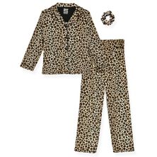 Пижамный комплект Sleep On It для девочек из двух предметов с пальто на пуговицах спереди Sleep On It