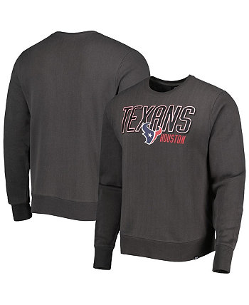 Мужской темно-серый пуловер Houston Texans Locked In Headline свитшот '47 Brand