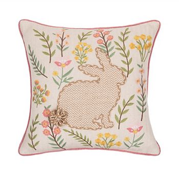 C&F Home Garden Bunny Rabbit Easter Throw Pillow C&F Home