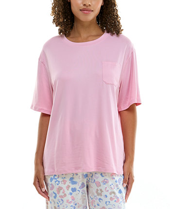 Женская пижамная рубашка с круглым вырезом и рукавами «летучая мышь» Roudelain