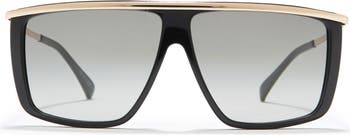 Крупногабаритные солнцезащитные очки с плоским верхом 62 мм Givenchy