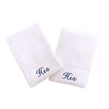 Linum Home Textiles 2-Pack "His" and "His" Denzi Hand Towels Linum Home