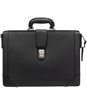 Мужской роскошный портфель Buffalo Litigator с карманом для ноутбука с диагональю 17,3 дюйма Mancini
