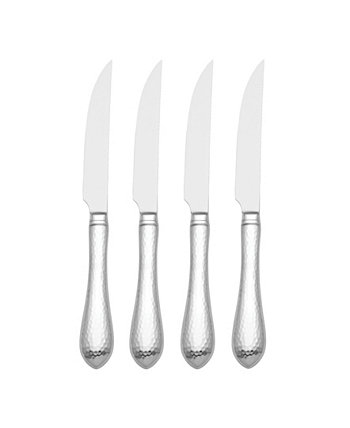 Набор кованых антикварных ножей для стейка из 4 предметов Reed & Barton