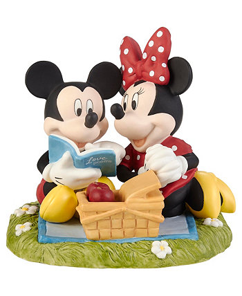 221701 Фарфоровая статуэтка «Микки Маус и Минни Маус» Disney «Жизнь с тобой — это всегда пикник» Precious Moments